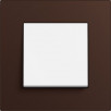 Рамка Gira Esprit Linoleum-Multiplex Темно-коричневый 1 пост 0211223