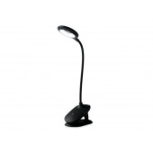 Светодиодная настольная лампа с прищепкой, гибкой ножкой и аккумуляторной батареей Ambrella DESK  DE703