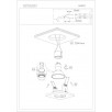 Встраиваемый светильник DK2031-OR                        