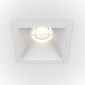 Встраиваемый светильник Maytoni Downlight Alfa LED DL043-01-10W3K-SQ-W