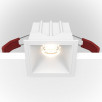 Встраиваемый светильник Maytoni Downlight Alfa LED DL043-01-10W3K-SQ-W                        