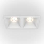 Встраиваемый светильник Maytoni Downlight Alfa LED DL043-02-10W3K-SQ-W