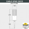 Ландшафтный светильник Fumagalli CARLO DECO DR3.572.000.WXU1L                        