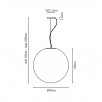 Подвесной светильник Fabbian Lumi Sfera F07A2701                        