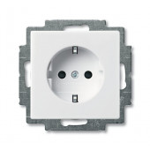 Розетка ABB Basic 55 альпийский белый SCHUKO 16А 250В с винтовыми клеммами 2CKA002011A6155 23 EUC-94-507