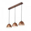 Подвесной светильник Ideal Lux Folk FOLK SP3 CORTEN                        