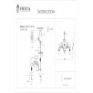 Подвесная люстра Lorette FR2406-PL-08-WG                        