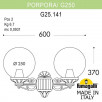 Светильник уличный настенный Fumagalli GLOBE 250 G25.141.000.AXF1R                        