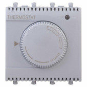 Термостат модульный для теплых полов Закаленная сталь 2 модуля DKC Avanti 4404162