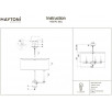 Подвесной светильник Anna H007PL-05G                        