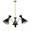 Люстра Crystal Lux JOVEN SP3 GOLD/BLACK                        