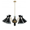 Люстра Crystal Lux JOVEN SP5 GOLD/BLACK                        