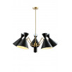 Люстра Crystal Lux JOVEN SP5 GOLD/BLACK                        