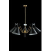 Люстра Crystal Lux JOVEN SP5 GOLD/BLACK                        