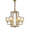 Подвесная люстра Lumina Deco Manhattan LDP 8012-6 F.GD                        