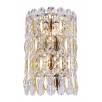 Бра Crystal Lux LIRICA AP2 CHROME/GOLD-TRANSPARENT                        