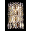 Бра Crystal Lux LIRICA AP2 CHROME/GOLD-TRANSPARENT                        