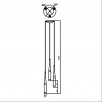 Подвесной светильник Zumaline CONTE MD1998A-3BL                        