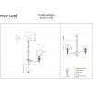 Люстра подвесная Alicante MOD014CL-06N                        