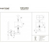 Бра Maytoni Ontario MOD020WL-01CH                        