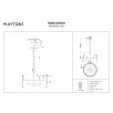 Подвесной светильник Maytoni Puntes MOD043PL-04G                        