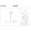 Подвесной светильник Maytoni Puntes MOD043PL-08CH                        