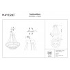 Подвесной светильник Maytoni Rim MOD058PL-L100B4K                        