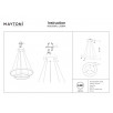 Подвесной светильник Maytoni Rim MOD058PL-L55B4K                        