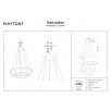 Подвесной светильник Maytoni Rim MOD058PL-L55W4K                        