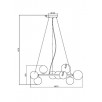 Подвесной светильник Maytoni MOD545PL-11CH                        