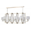 Люстра Crystal Lux NICOLAS NICOLAS SP10 L1300 GOLD/WHITE                        