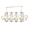 Люстра Crystal Lux NICOLAS NICOLAS SP10 L1300 GOLD/WHITE                        