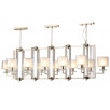 Люстра Crystal Lux NICOLAS NICOLAS SP12 L1600 GOLD/WHITE                        