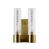 Бра Crystal Lux OTONO AP2 BRASS/TRANSPARENTE