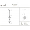 Светильник подвесной Maytoni Yonkers P004PL-01CH                        