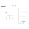 Подвесной светильник Maytoni Step P010PL-L23B4K                        