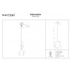 Подвесной светильник Maytoni Mabell P014PL-01G                        