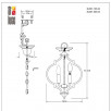 Светильник подвесной ST LUCE FORIATE SL361.303.04                        