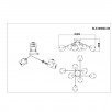 Люстра потолочная Evoluce MAREA SLE106002-08                        