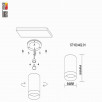 Светильник потолочный ST Luce ST100.402.01                        