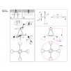 Подвесной светильник Ambrella TRADITIONAL TR303293                        