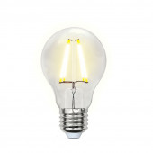 Лампа светодиодная филаментная Uniel E27 8W 3000K прозрачная Uniel UL-00000198