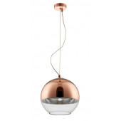 Светильник подвесной Crystal Lux WOODY SP1 D300 COPPER