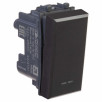 Выключатель модульный Черный матовый 1 модуль DKC Avanti 4412101